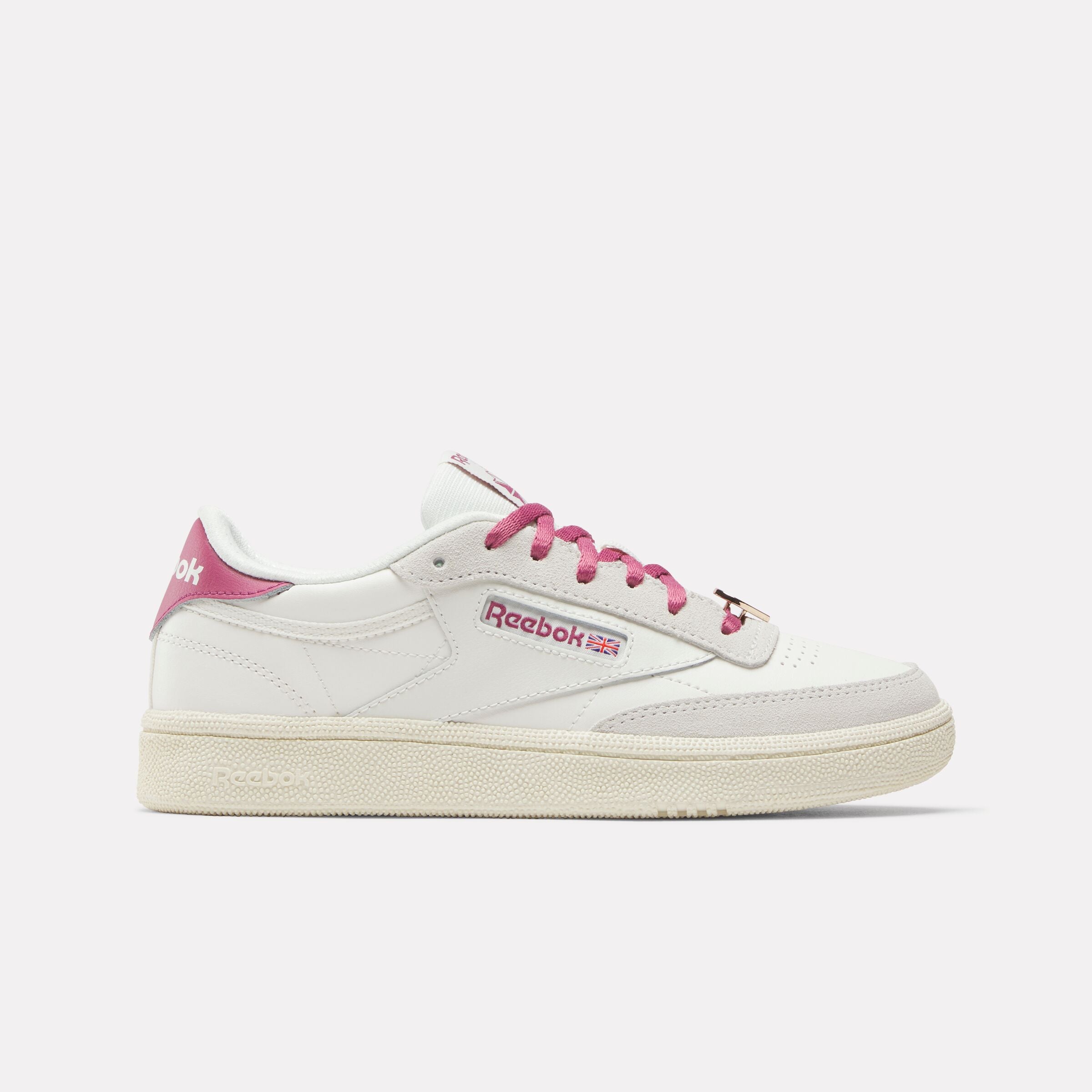 Reebok Girl's' Club C Junior  In Chalk/ M