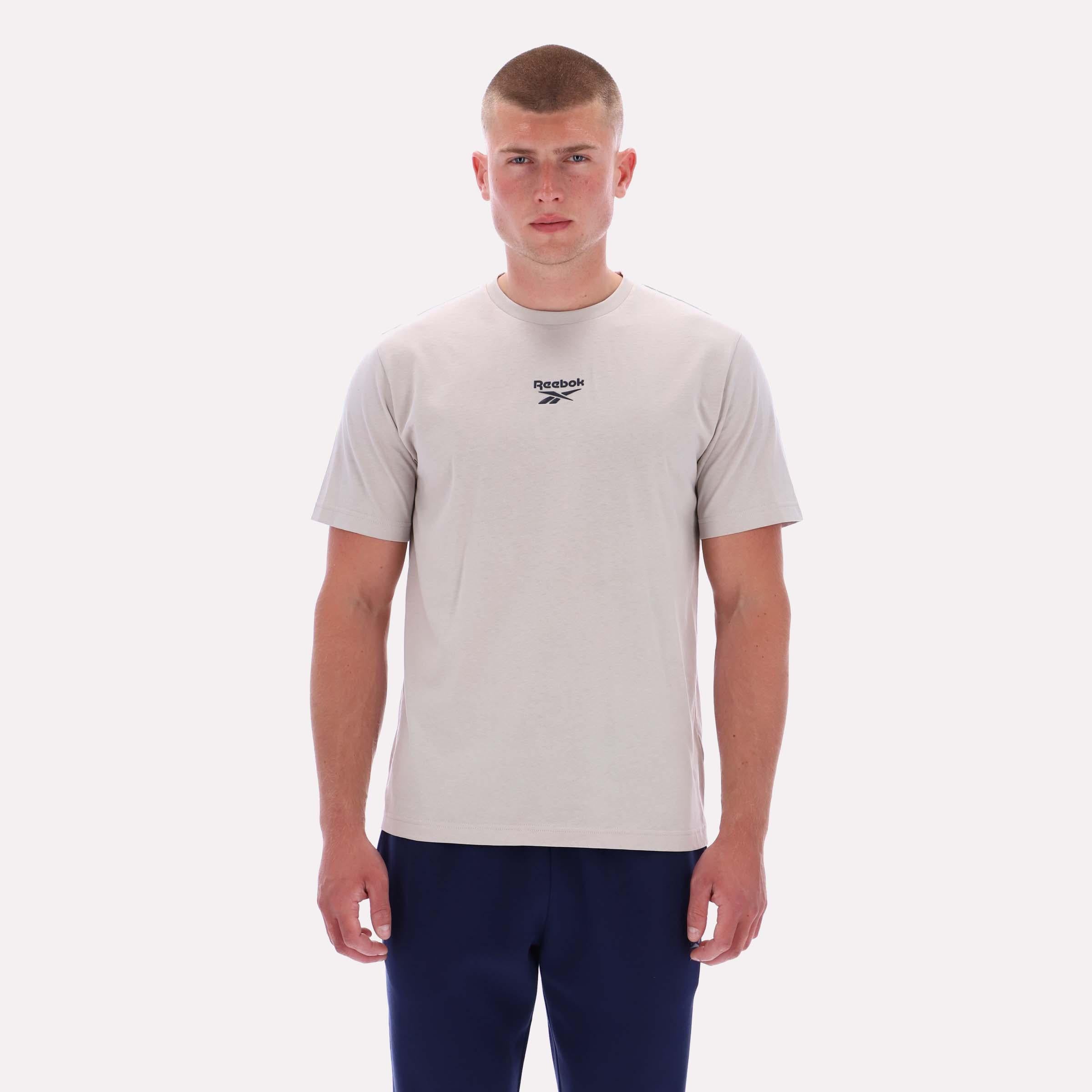Reebok Apparel  Men's Adrian Ss Crewneck Tee Reebok Classics App Men Grey Reg