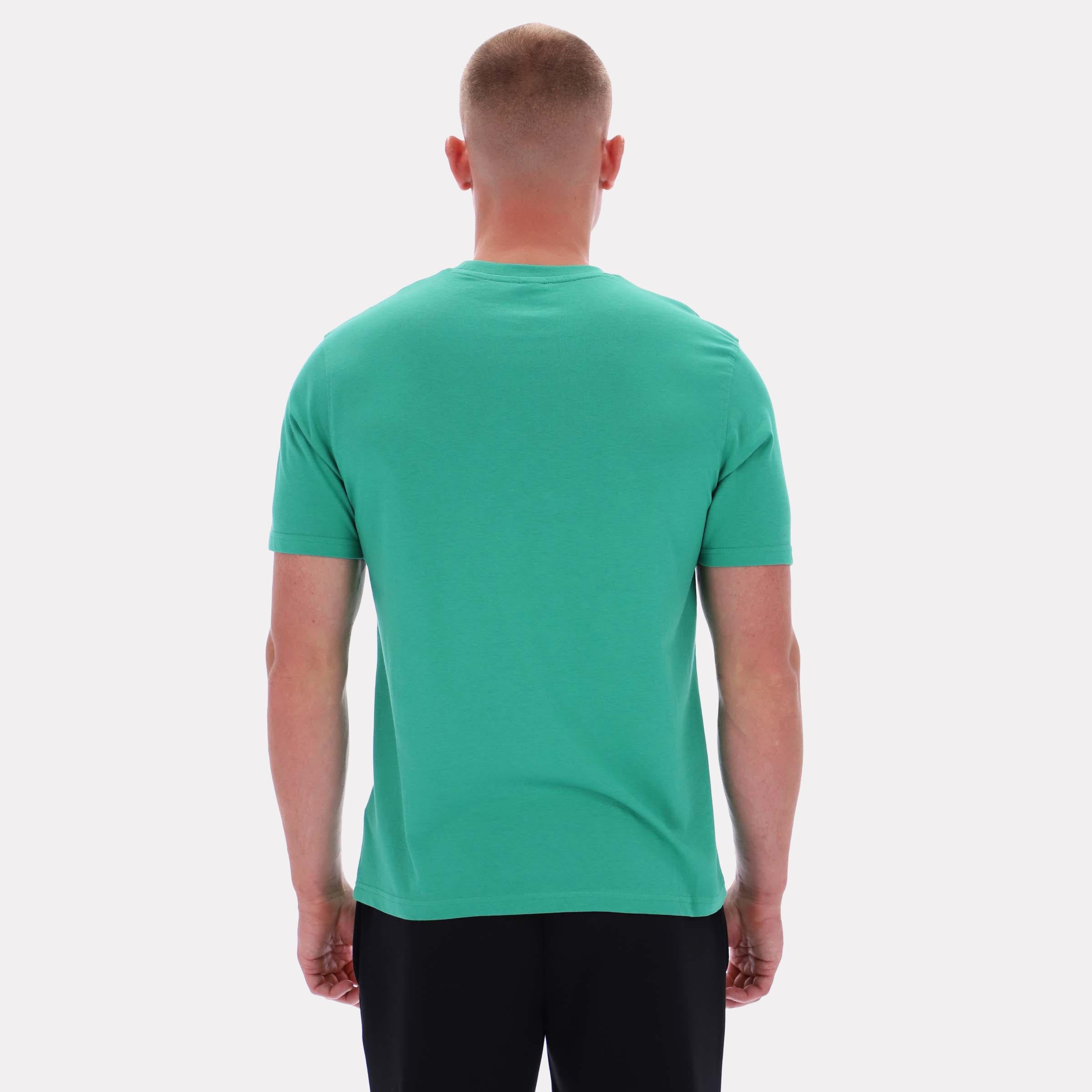 Reebok Apparel  Men's Chad Big Logo Crew Neck Ss Tee Green Reg