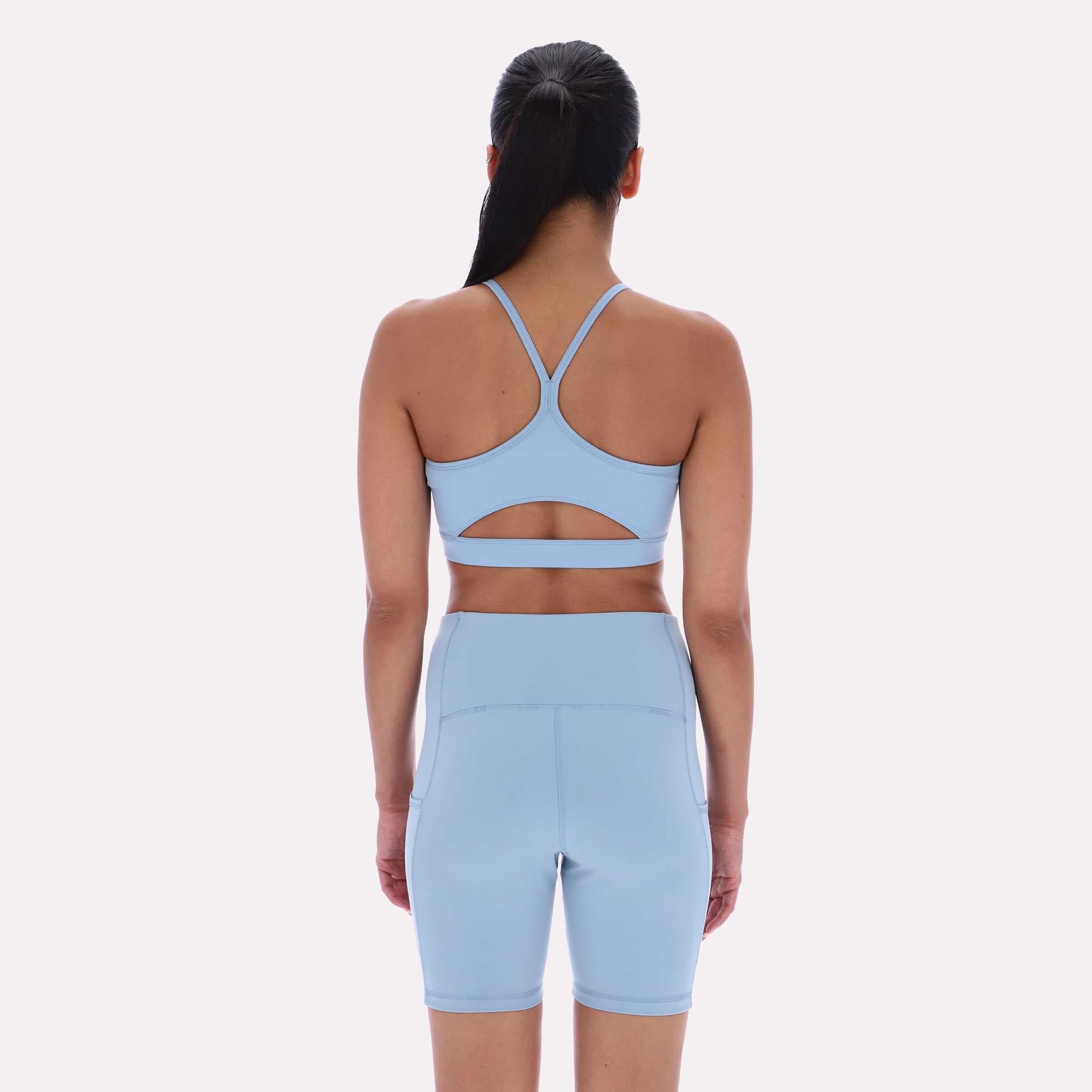 Reebok Apparel  Women's Kendal Core Strappy Bra Reebok Training App Women Blue Reg