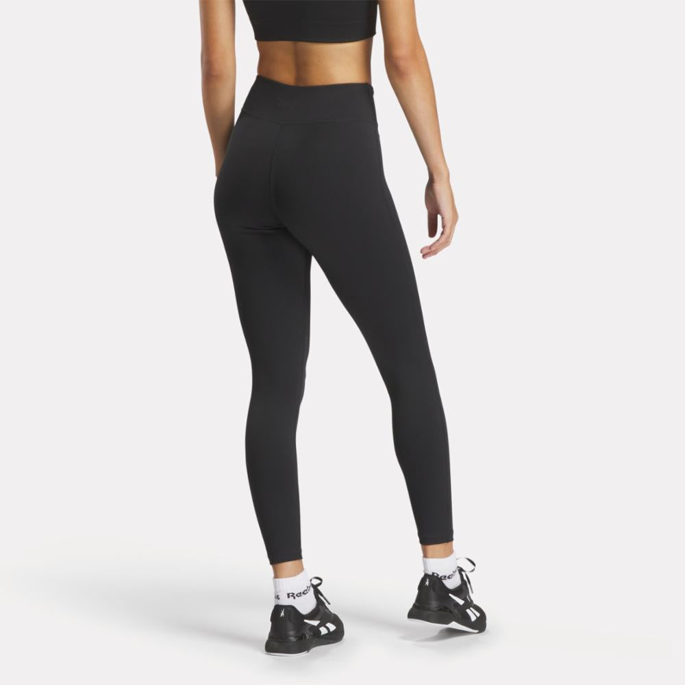 Reebok Apparel  Women's Lux Hi-Rise Tight Reebok Training App Women Black Reg
