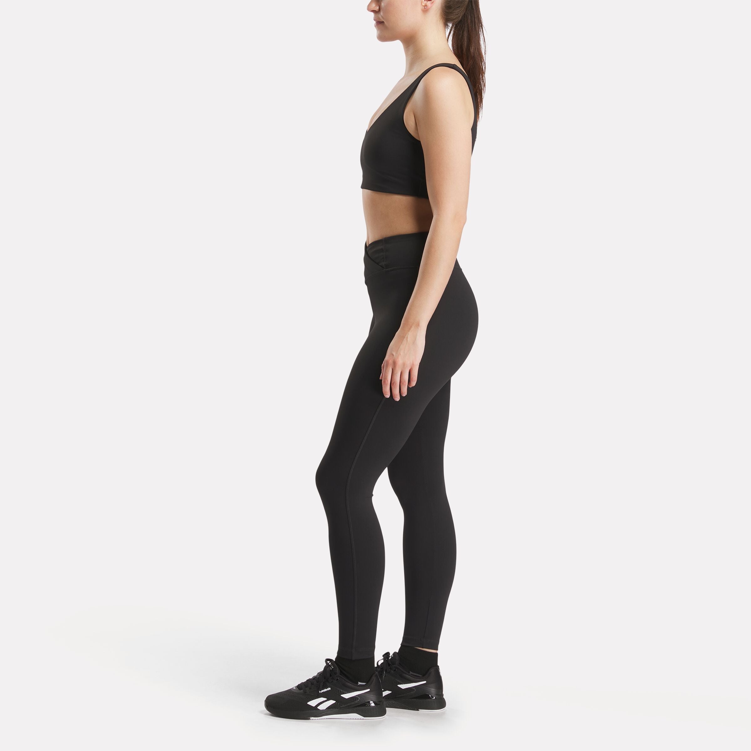Reebok Women's Lux Hi-Rise Tight  Reg In Black