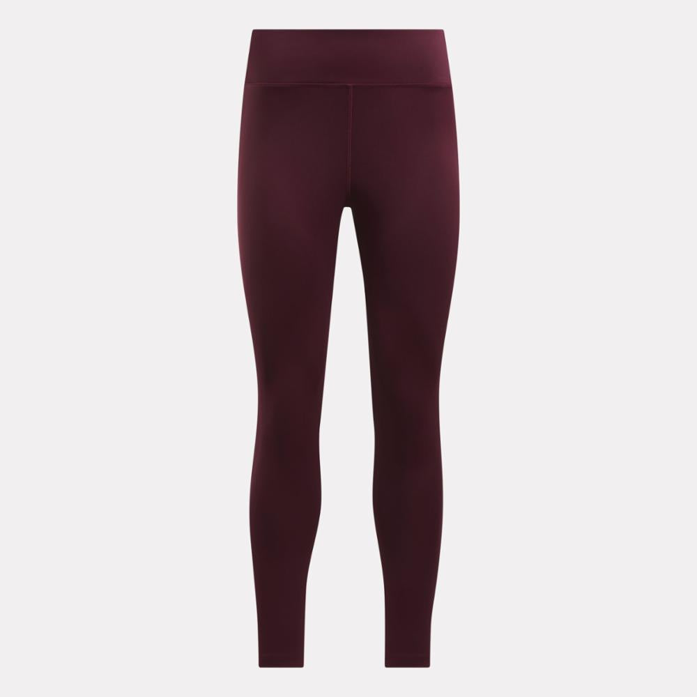 Reebok Apparel  Women's Lux Hi-Rise Tight Reebok Training App Women Black Cherry Reg