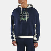 Reebok Men's Lawn Club French Terry Hoodie  In Navy REG