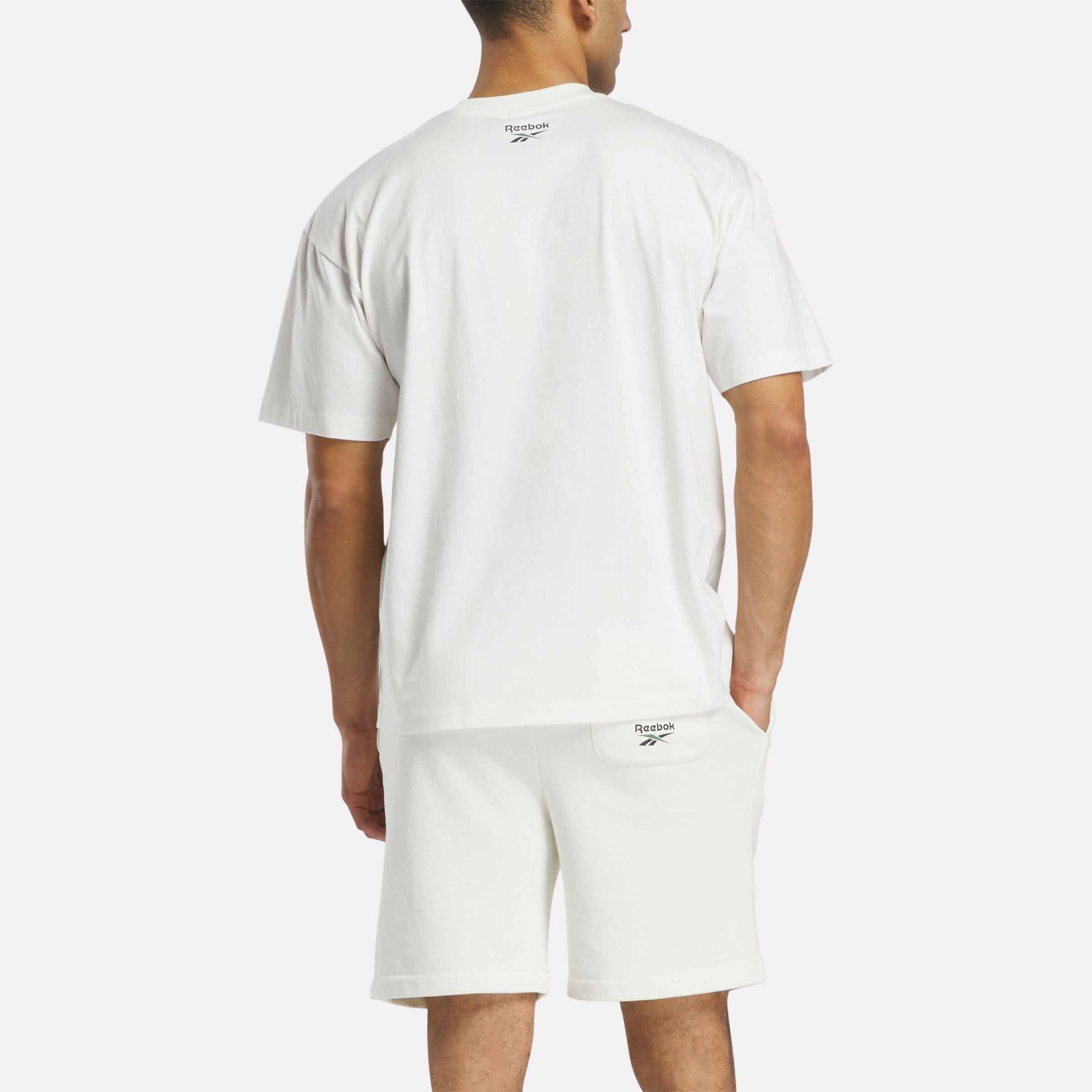 Reebok Men's Lawn Club T-Shirt  In Chalk REG