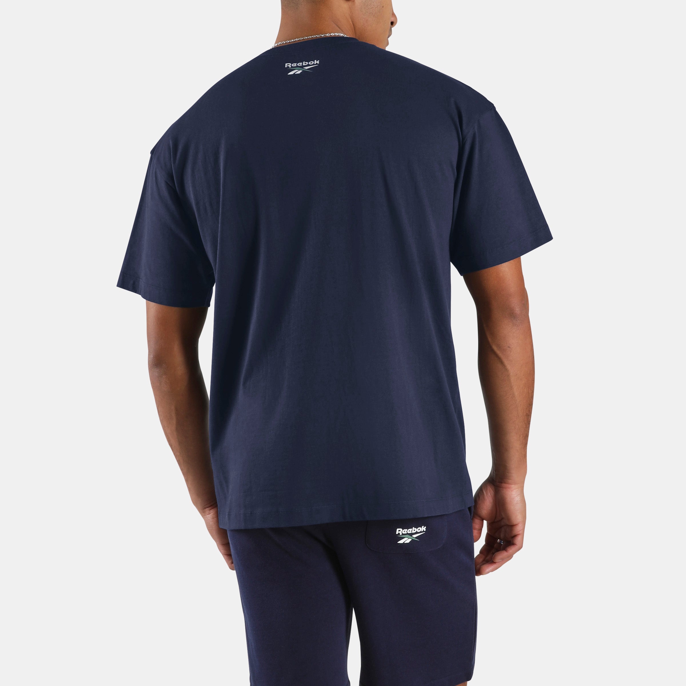 Reebok Men's Lawn Club T-Shirt  In Navy REG