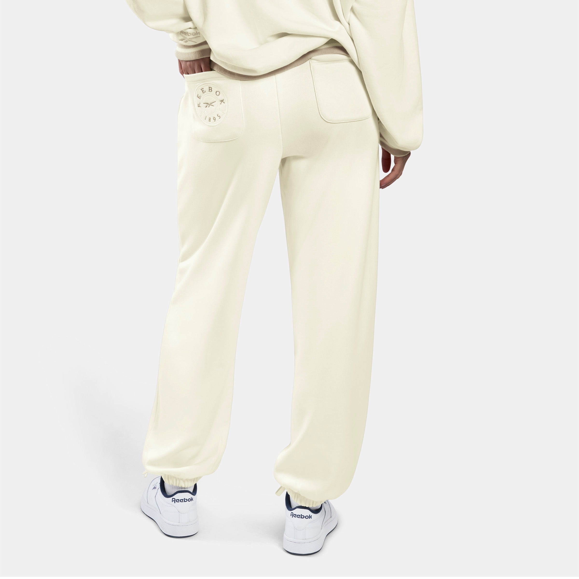 Reebok Women's Lawn Club Jogger Pants  In Chalk REG