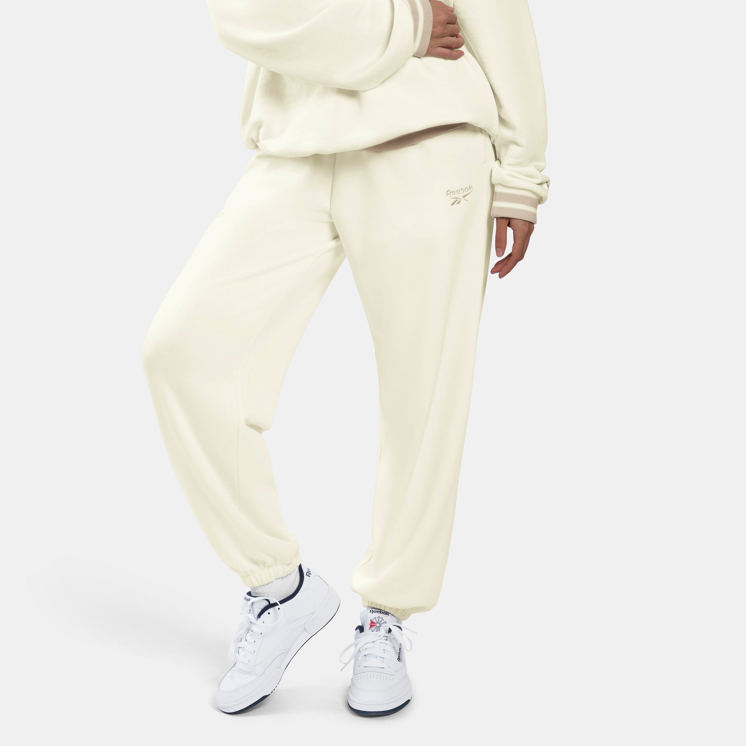 Reebok Women's Lawn Club Jogger Pants  In Chalk REG
