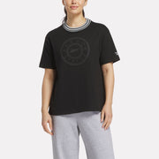 Reebok Women's Lawn Club T-Shirt  In Black REG