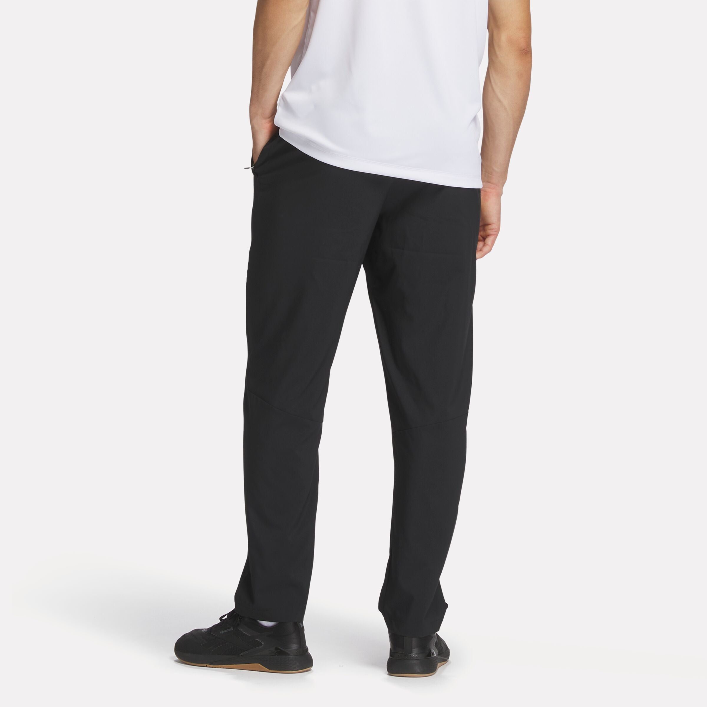 Reebok Men's Id Train Woven Pants  In Black REG
