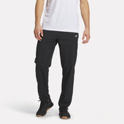 Reebok Men's Id Train Woven Pants  In Black REG