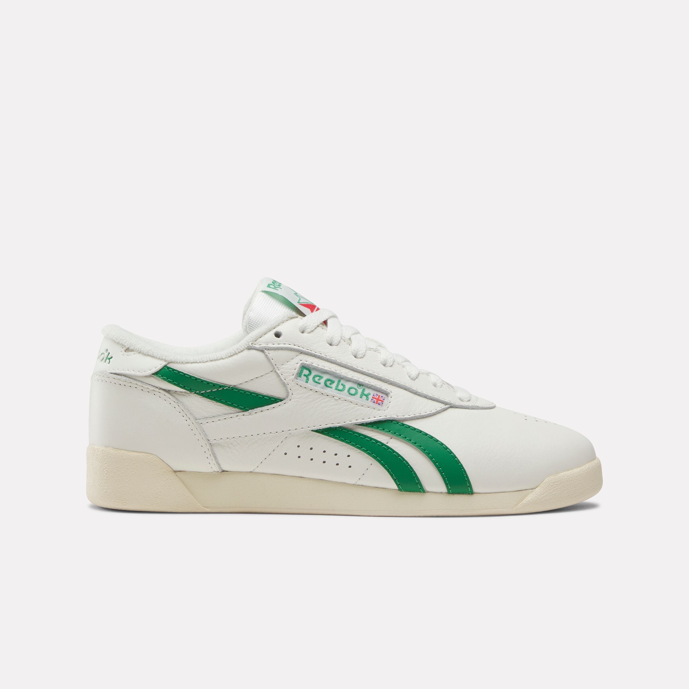 Reebok Women's F/S Lo  In Chalk/Glengreen/Paperwhite M