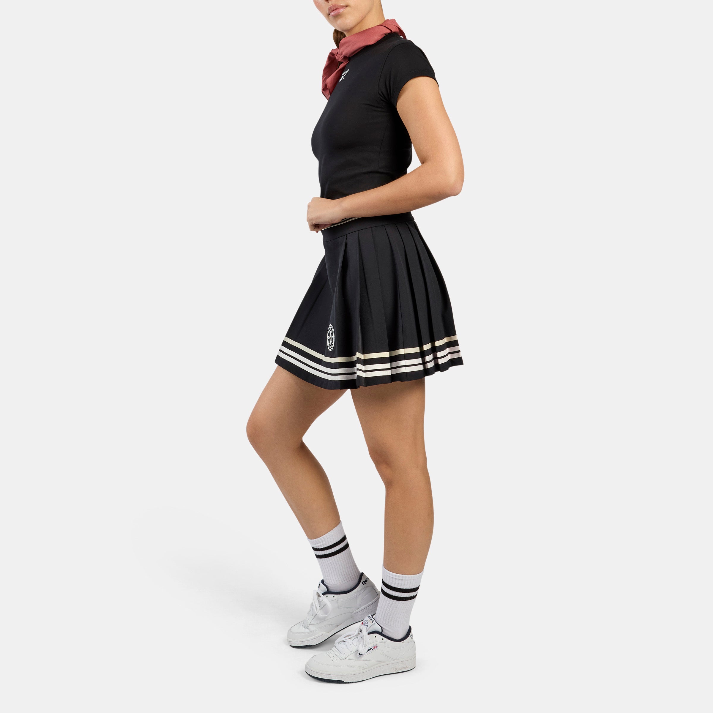 Reebok Women's Lawn Club Skirt  In Black REG