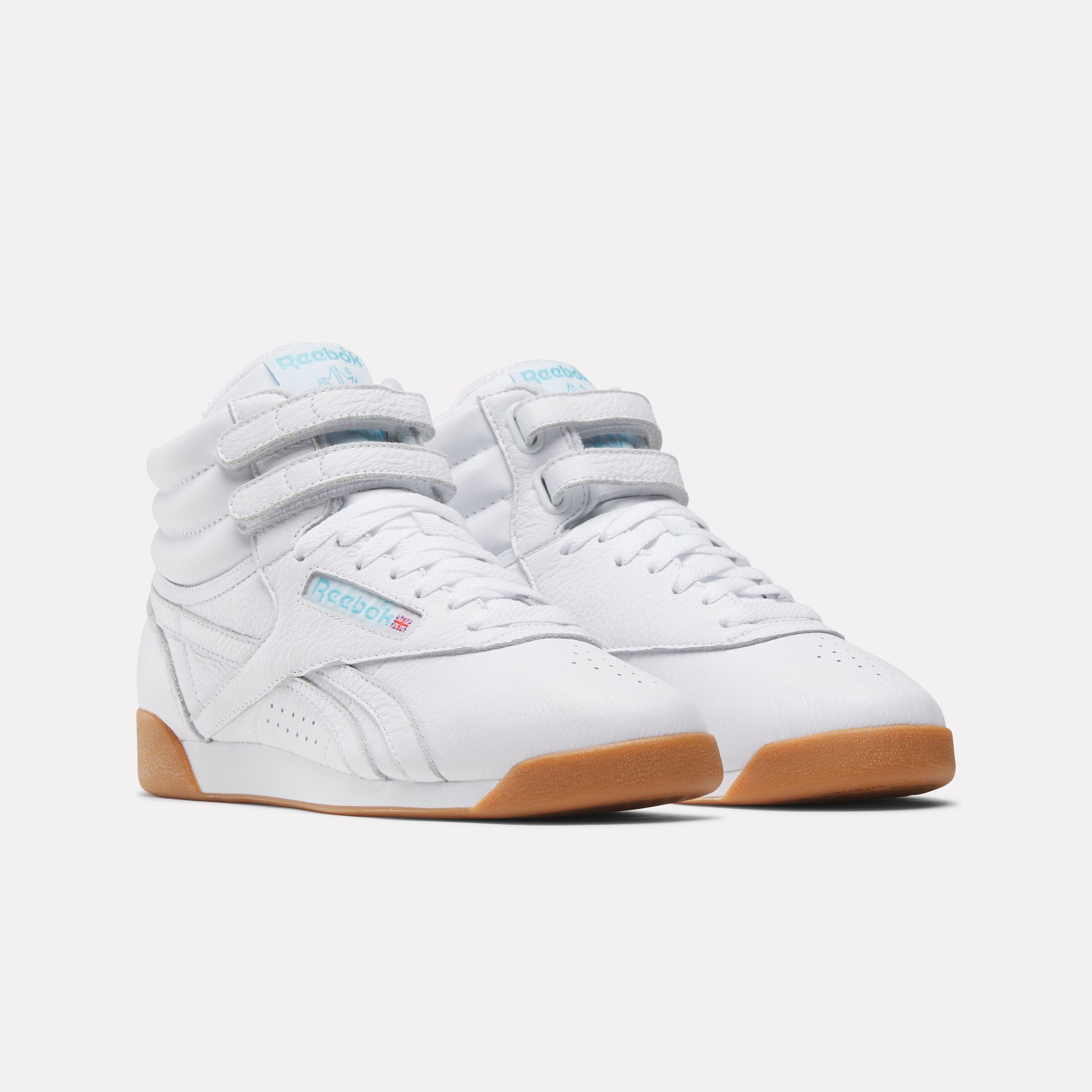 Reebok Women's F/S Hi  In White/Blue/Gum M