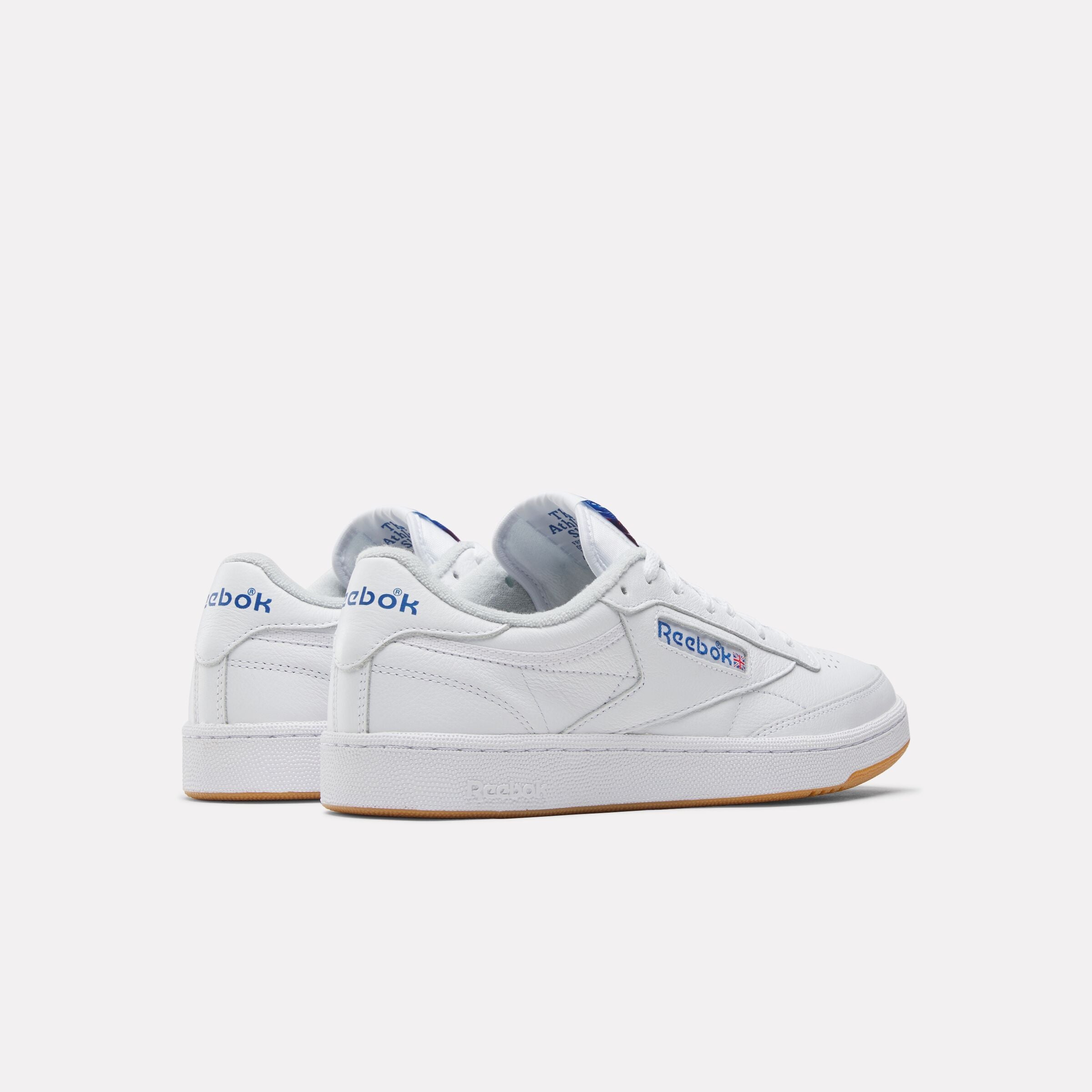 Reebok Men's Club C 85  In White/Blue/Gum M