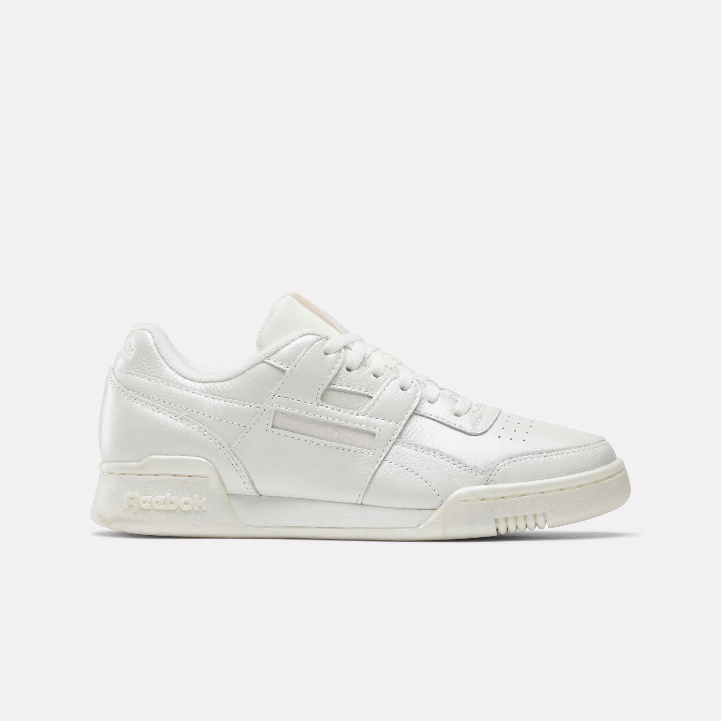Reebok Women's Workout Plus  In Chalk/Chalk/Purepink M