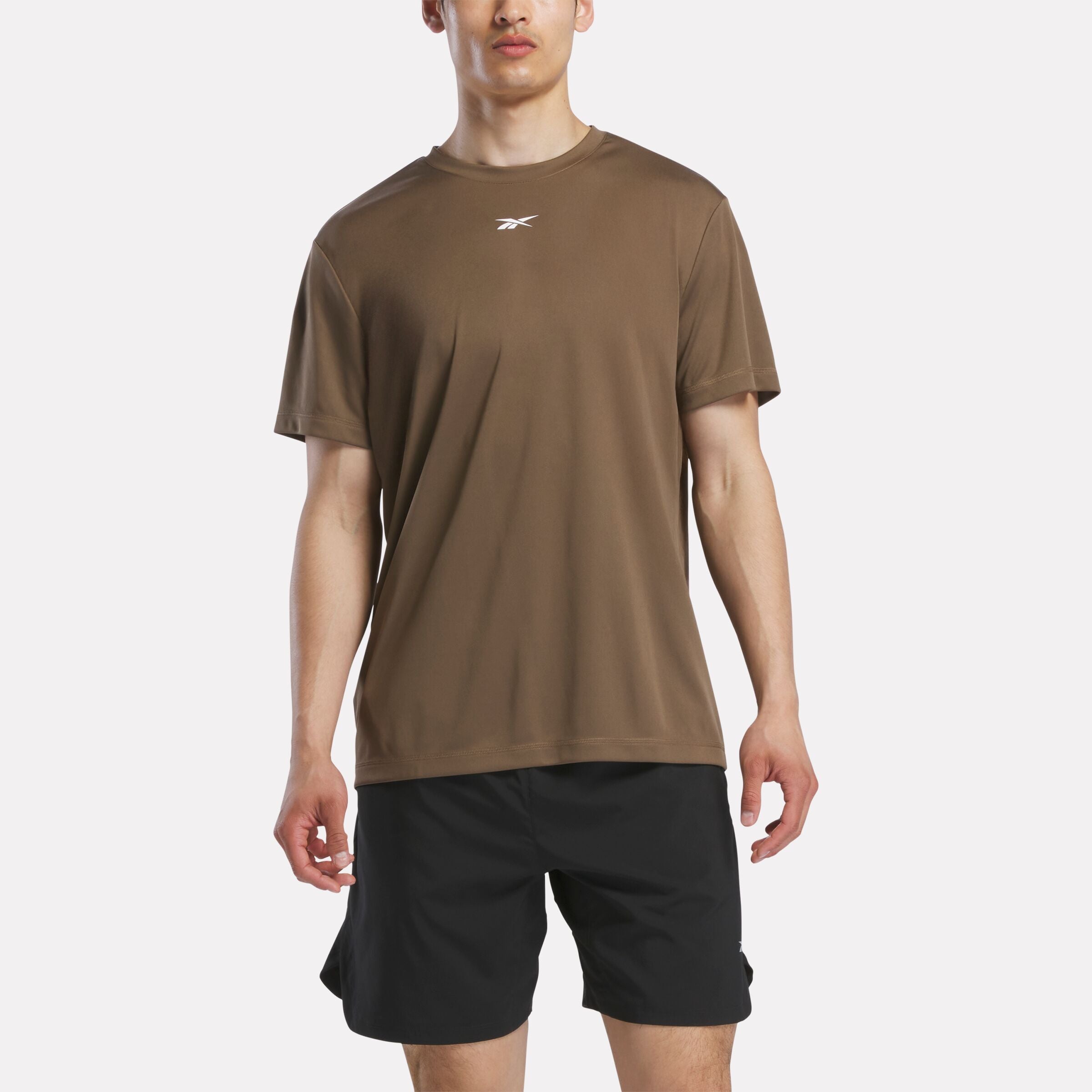 Reebok Men's Id Train Ss Tech Tee  In Trek REG