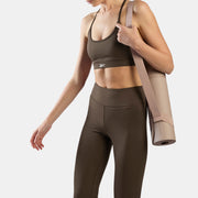 Reebok Women's Kendal Core Strappy Bra  In Espresso REG