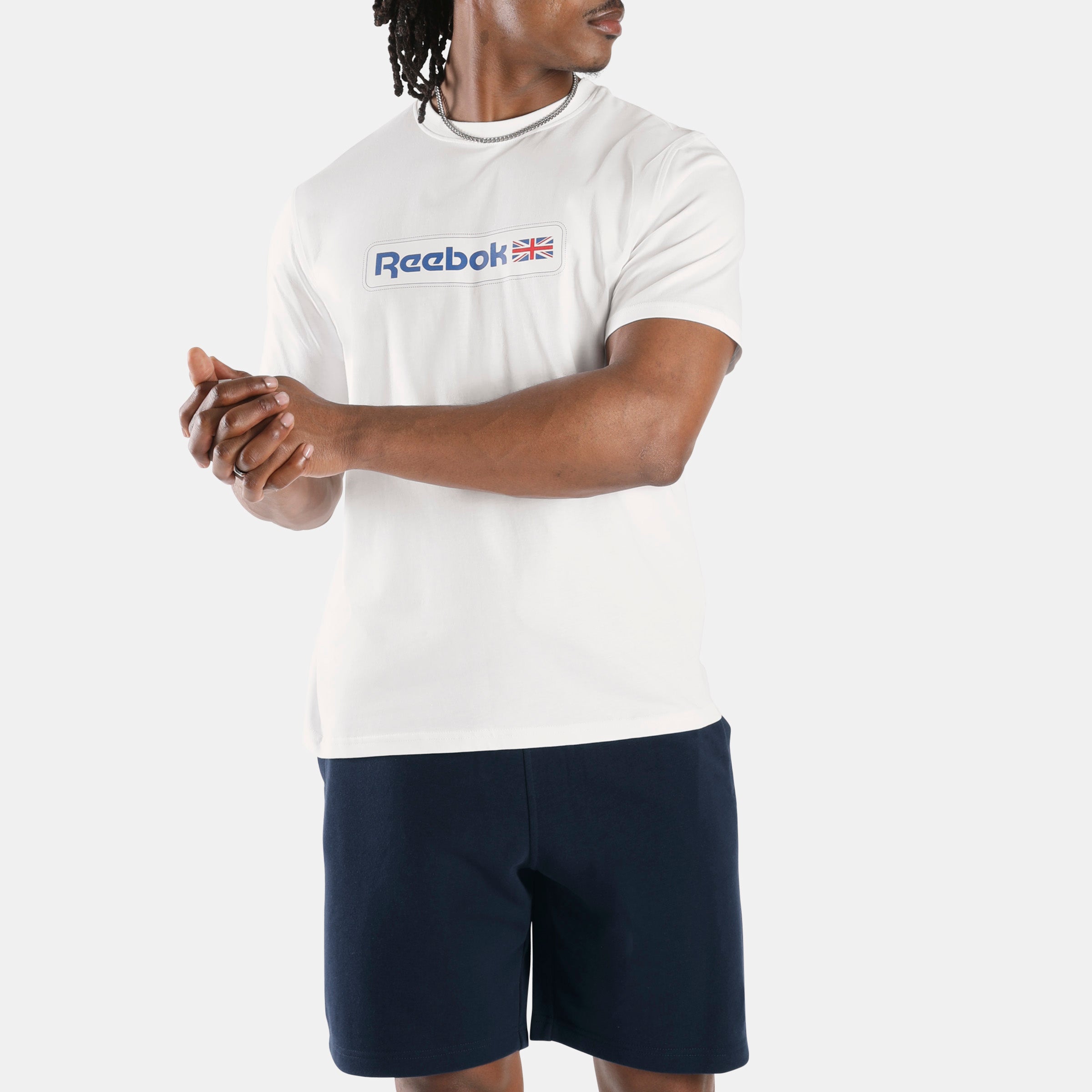 Reebok Men's Id Classics T-Shirt  In White REG