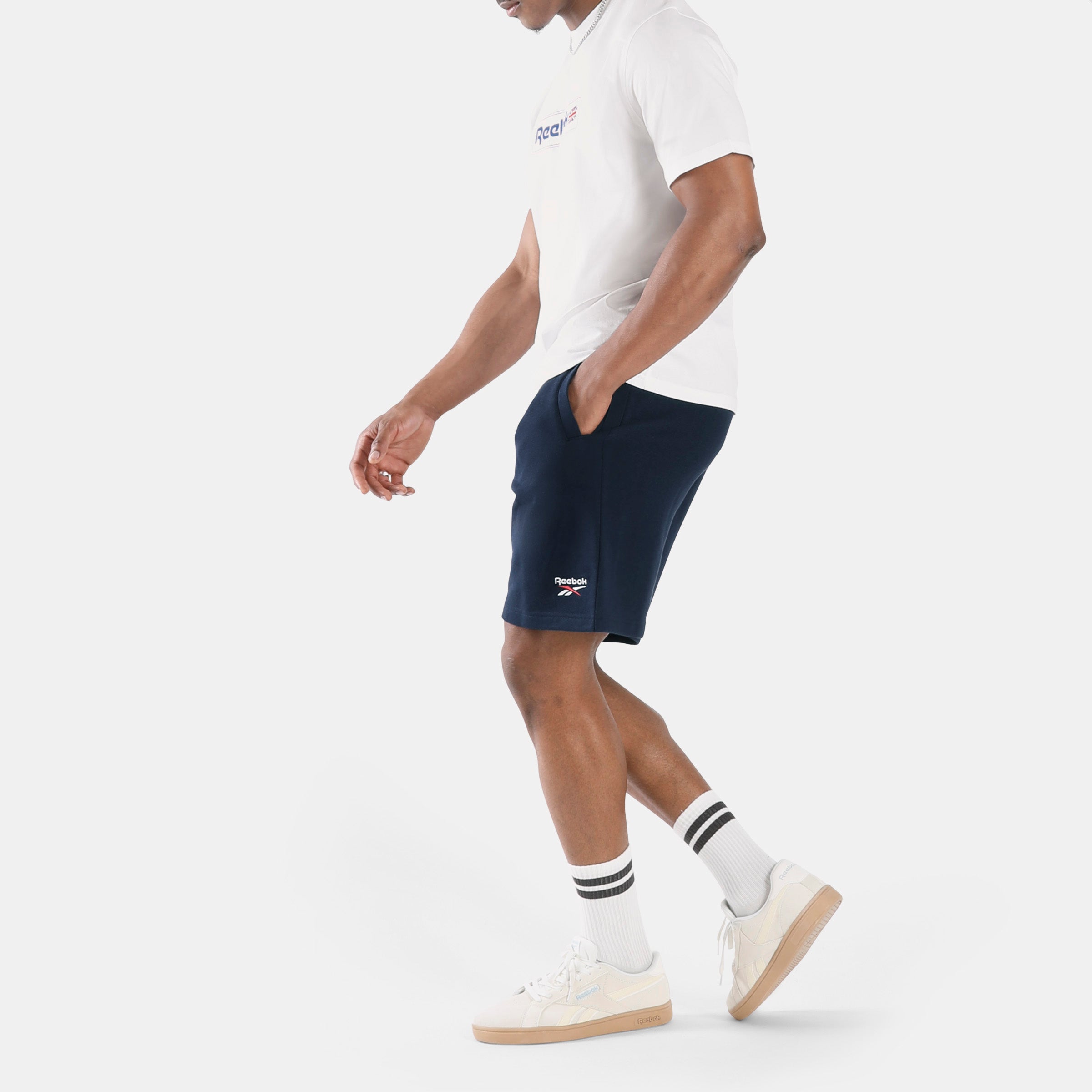 Reebok Men's Id Classics T-Shirt  In White REG
