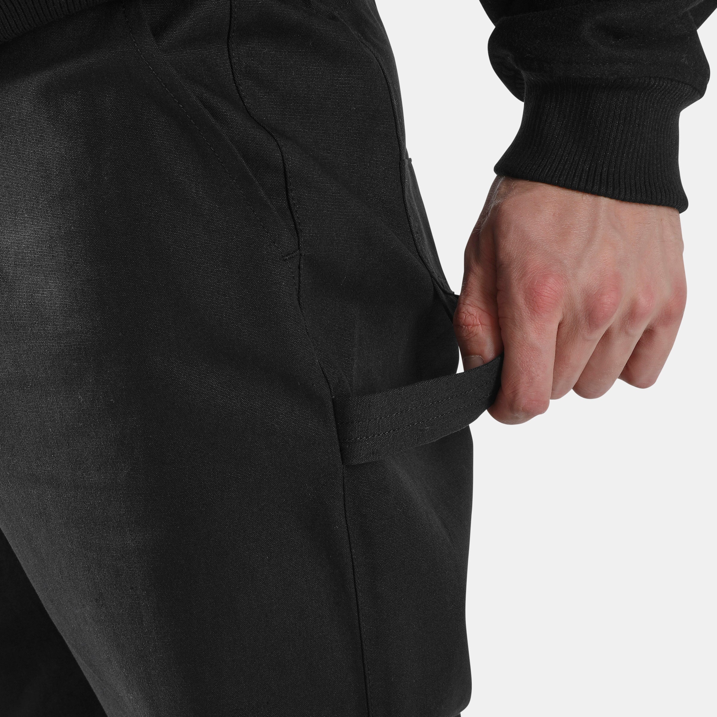 Reebok Men's Workwear Canvas Pants  In Black REG