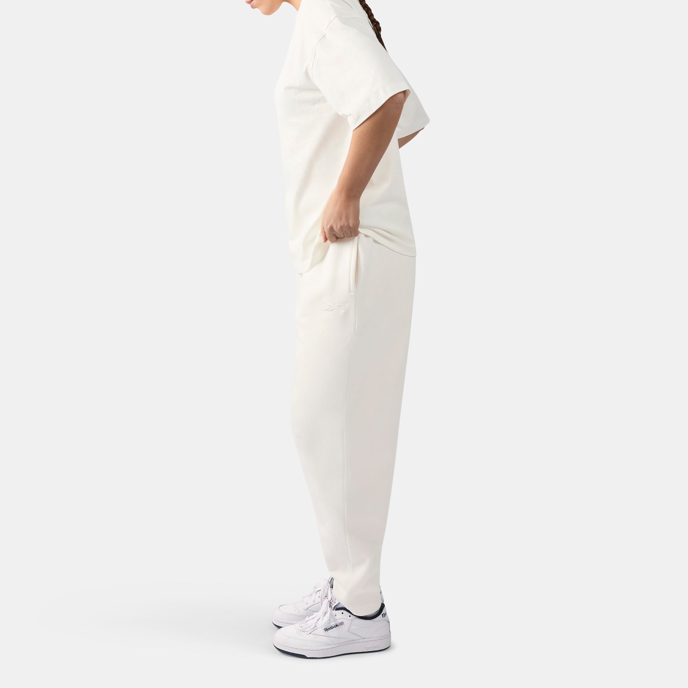 Reebok Women's Lux Sweat Pant  In Chalk REG