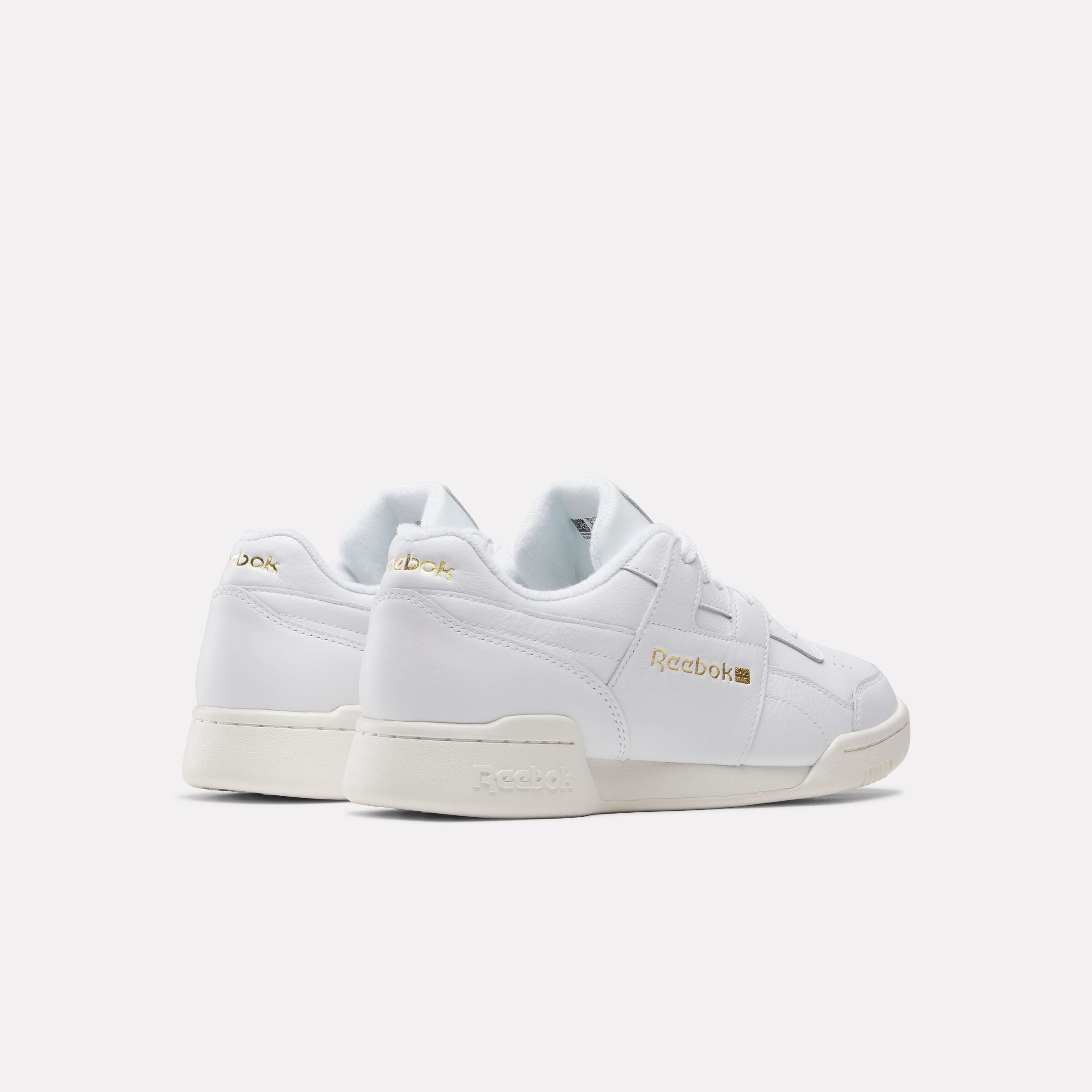 Reebok Unisex' Workout Plus   In Chalk/Ftwrwhite/Goldmetallic M