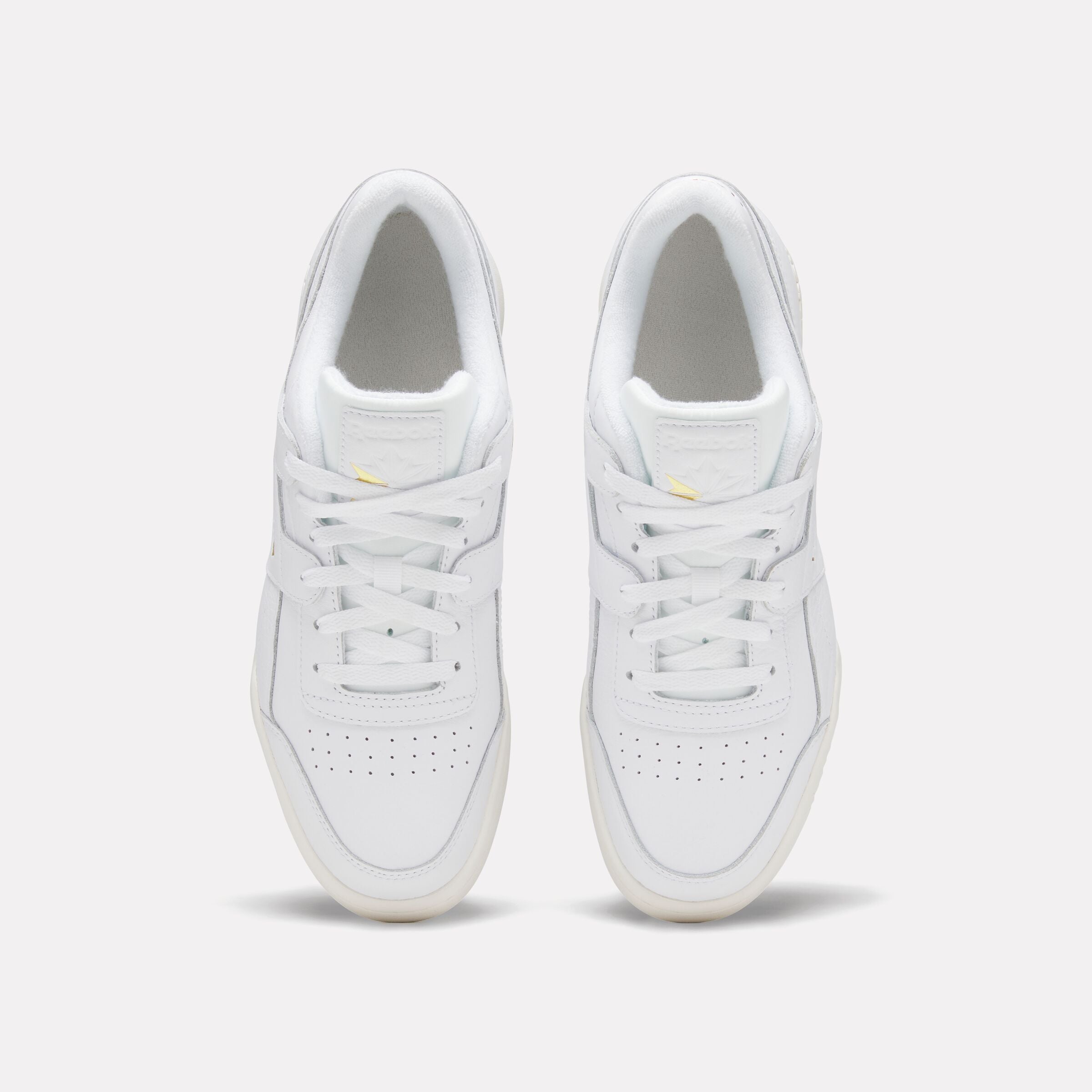 Reebok Unisex' Workout Plus   In Chalk/Ftwrwhite/Goldmetallic M
