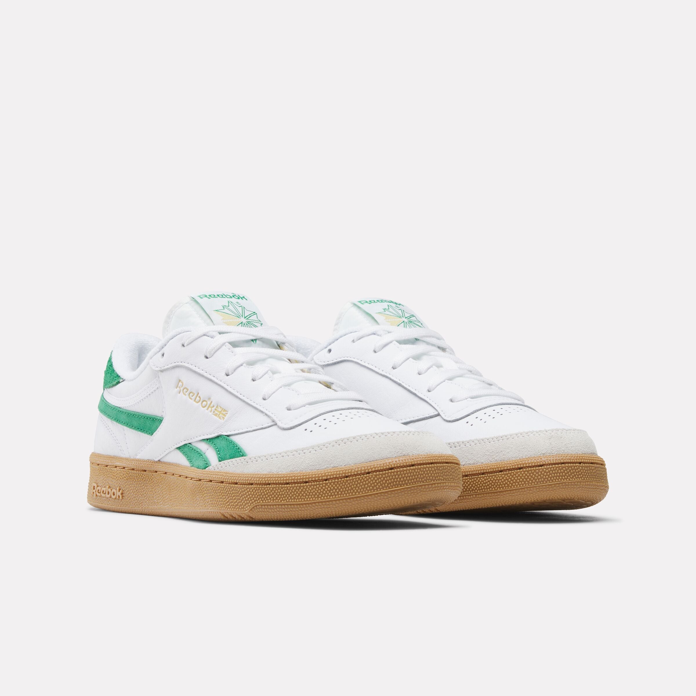Reebok Men's Club C Revenge Vintage   In White/Teamgreen/Gum M