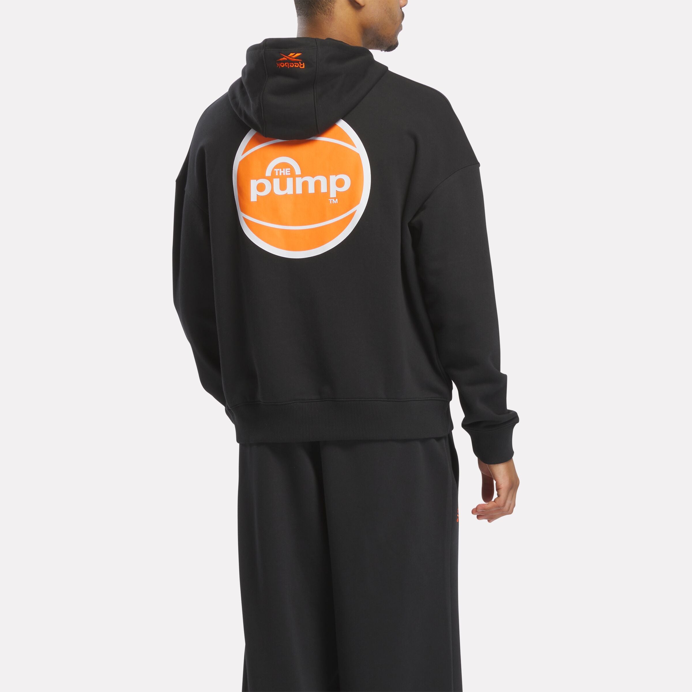 Reebok Men's Pump Og Hoodie  In Black REG