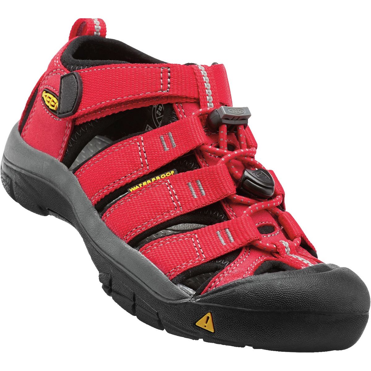 Keen Kids Newport H2 in Ribbon Red/Gargoyle