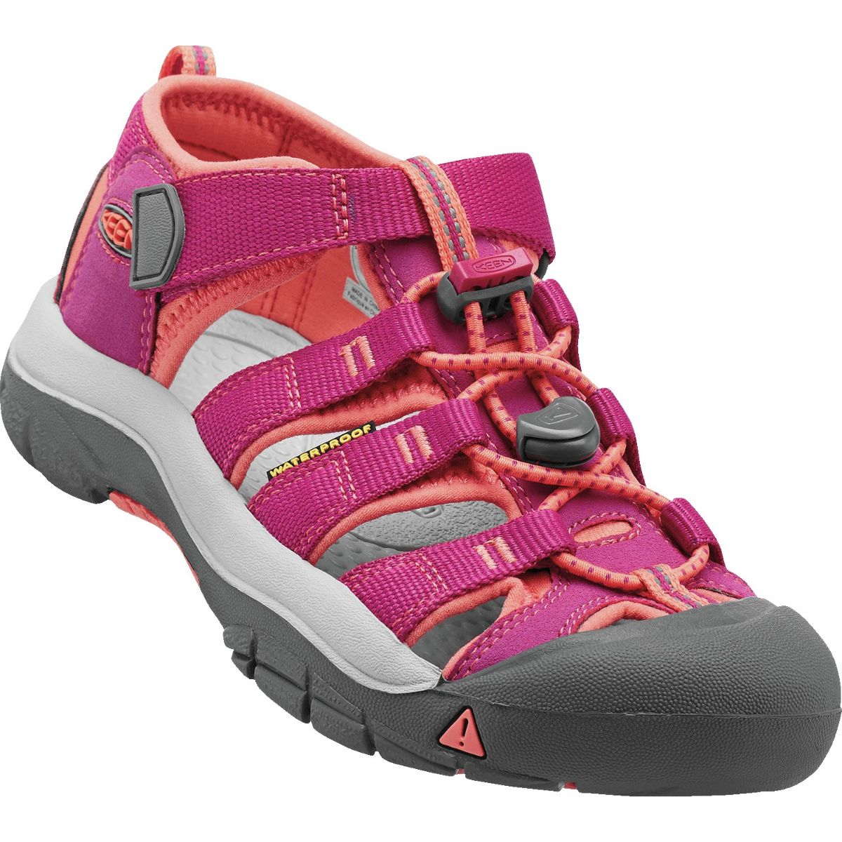 Keen Kids Newport H2 in Very Berry/Fusion Coral