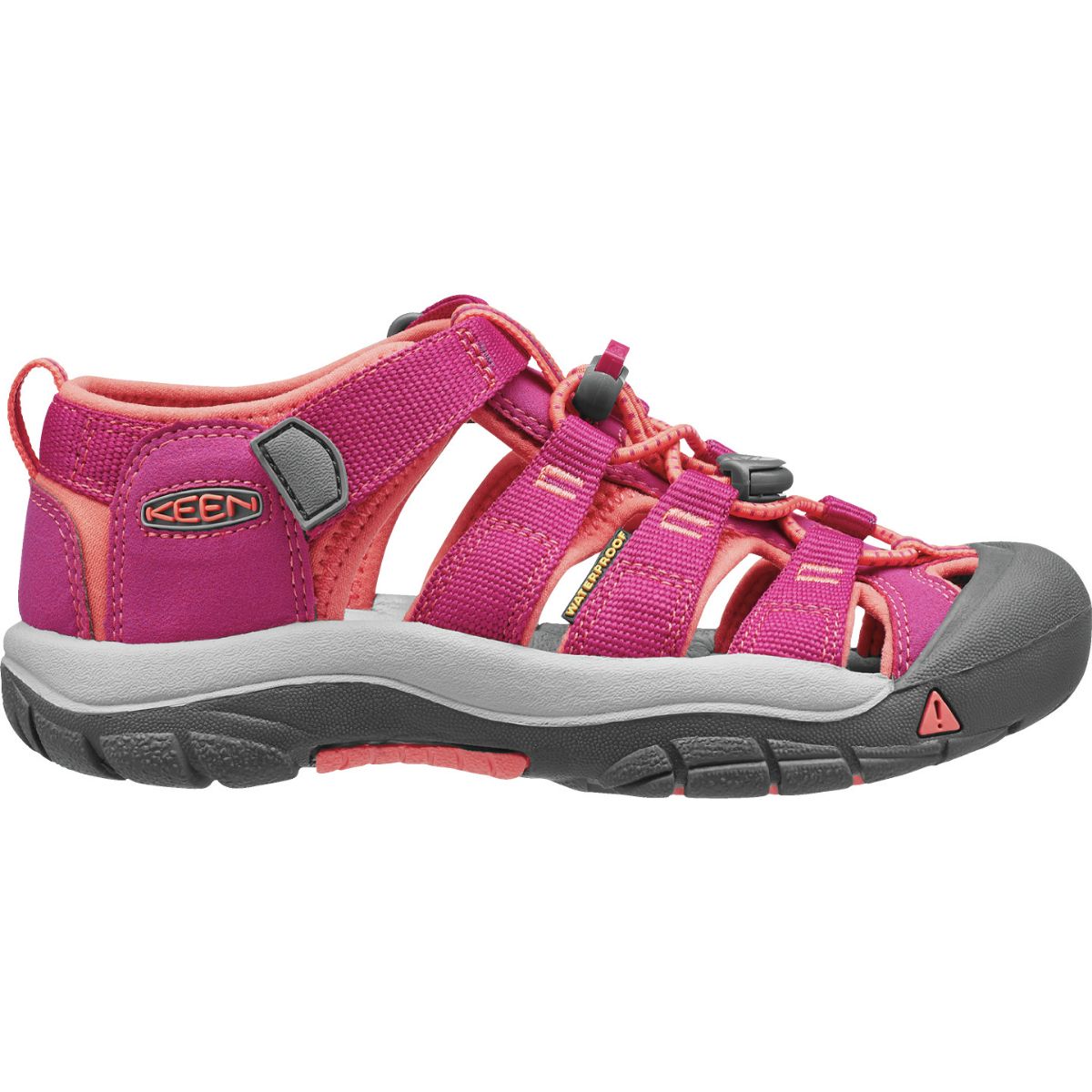 Keen Kids Newport H2 in Very Berry/Fusion Coral