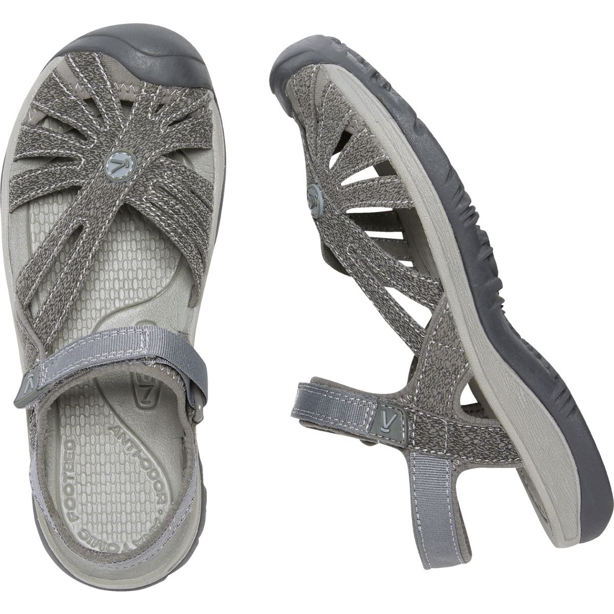 Keen Women's Rose Sandal in Gargoyle/Raven