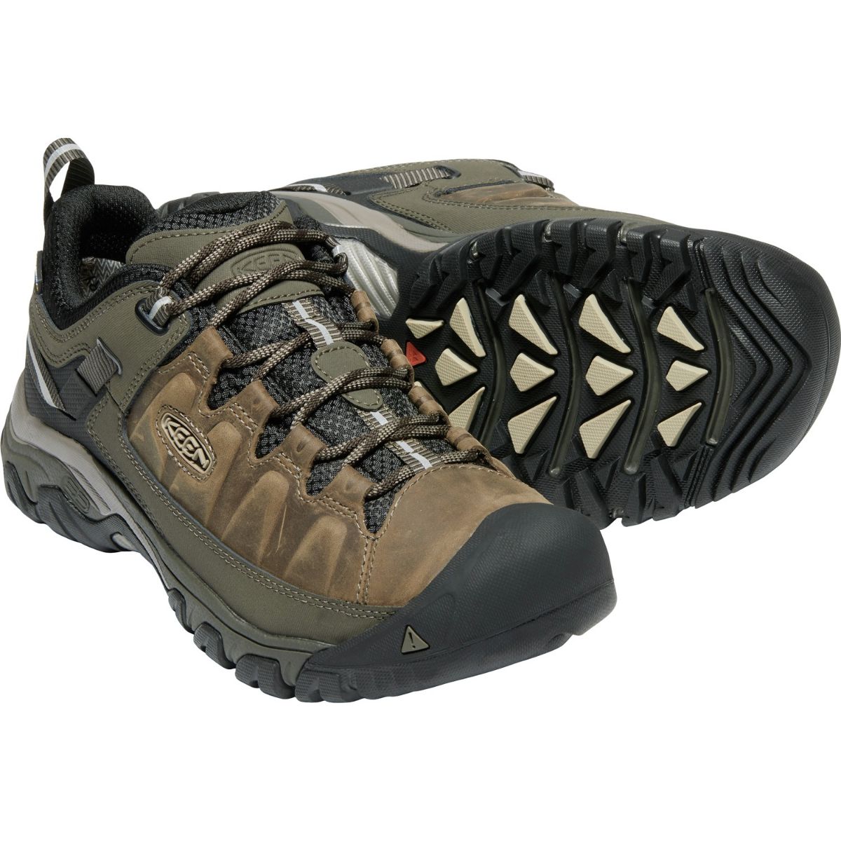 Keen Men's Targhee III Wp in Bungee Cord/Black