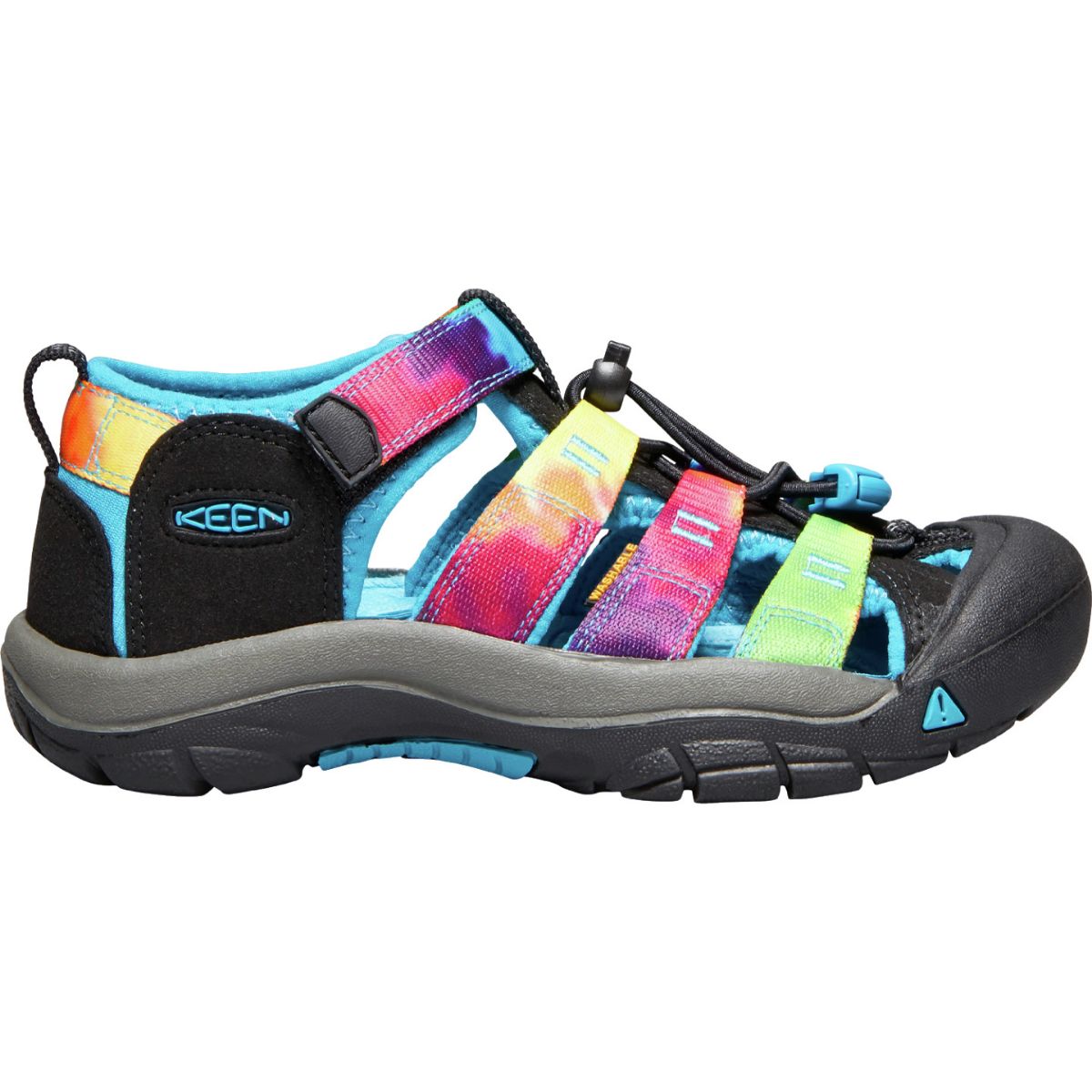 Keen Kids Newport H2 in Rainbow Tie Dye