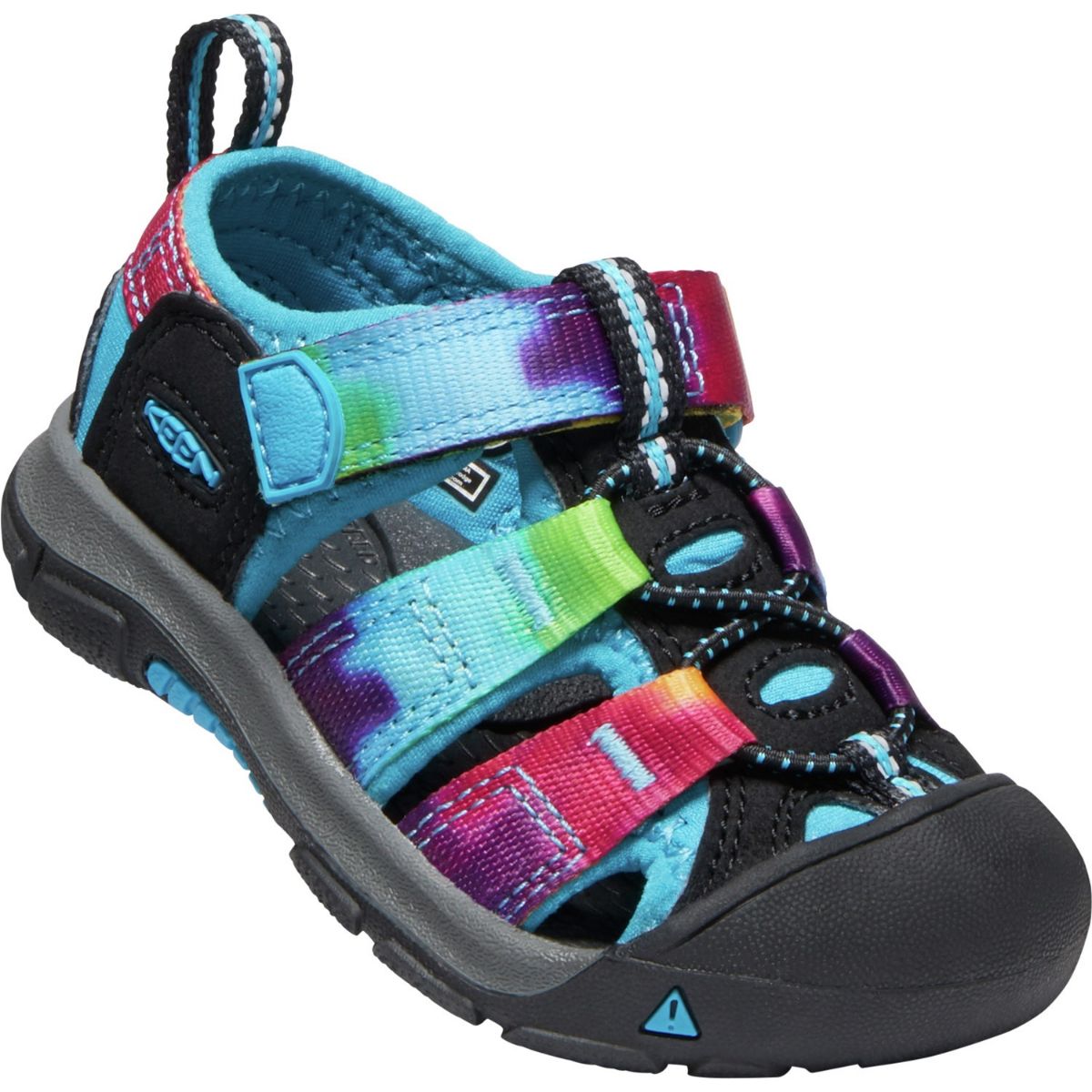 Keen Kids Newport H2 in Rainbow Tie Dye