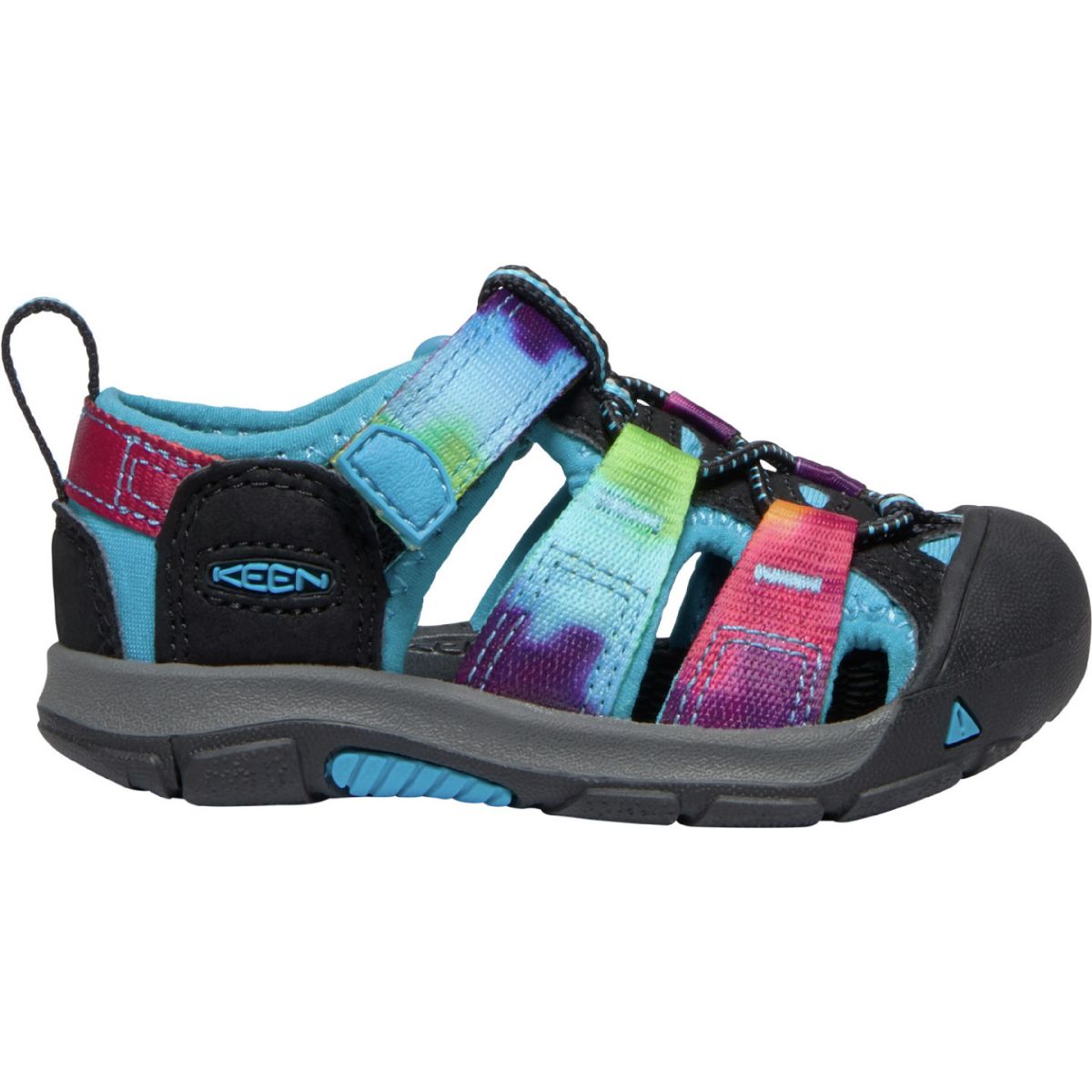 Keen Kids Newport H2 in Rainbow Tie Dye