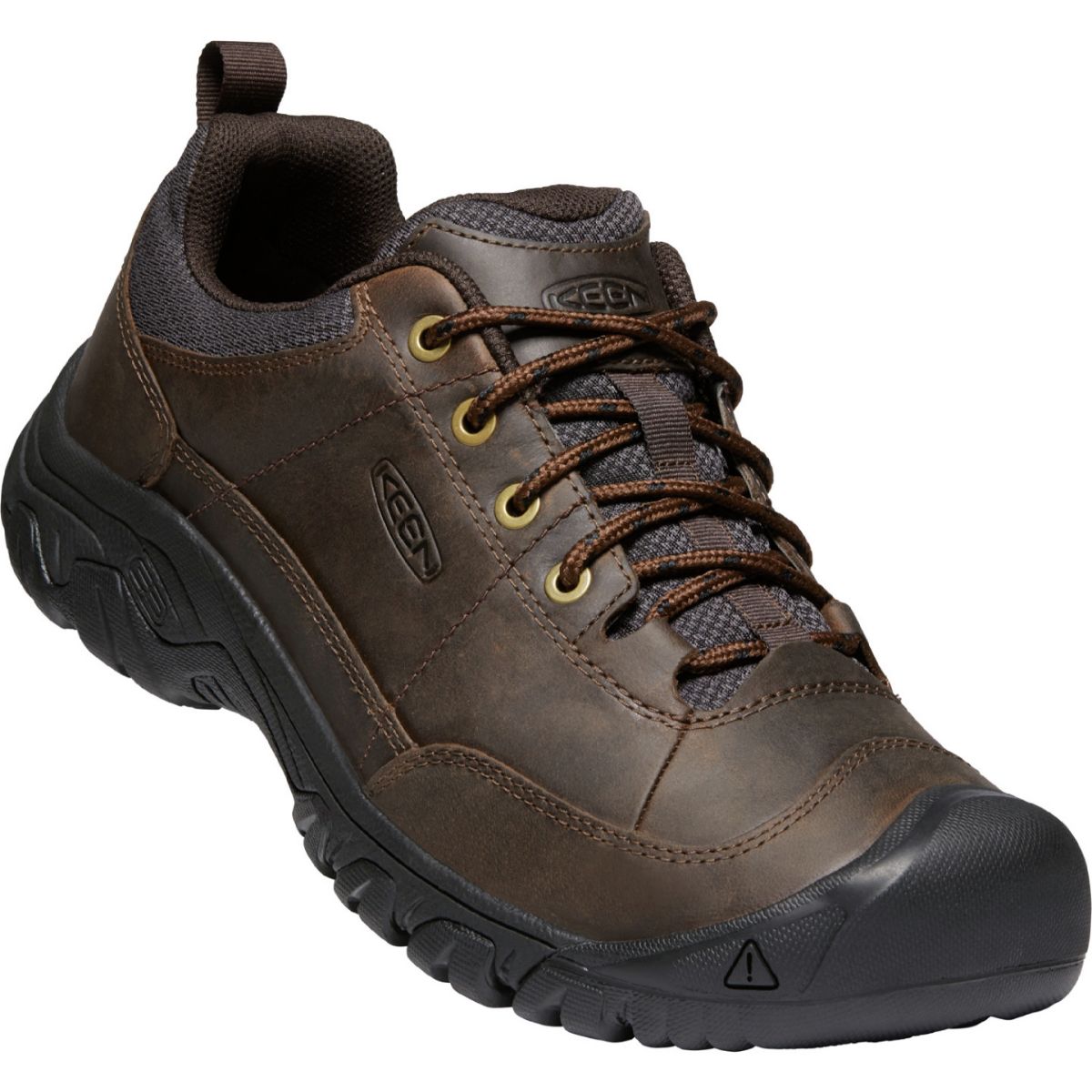 Keen Men's Targhee III Oxford in Dark Earth/Mulch