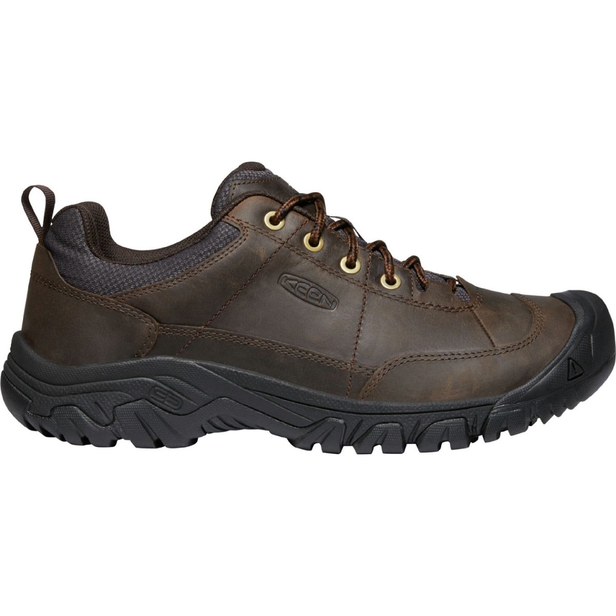 Keen Men's Targhee III Oxford in Dark Earth/Mulch