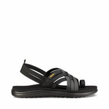 Teva  Women's Voya Strappy Heather Black Hbk M