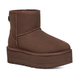 Ugg Women's Classic Mini Platform in Burnt Cedar