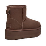 Ugg Women's Classic Mini Platform in Burnt Cedar