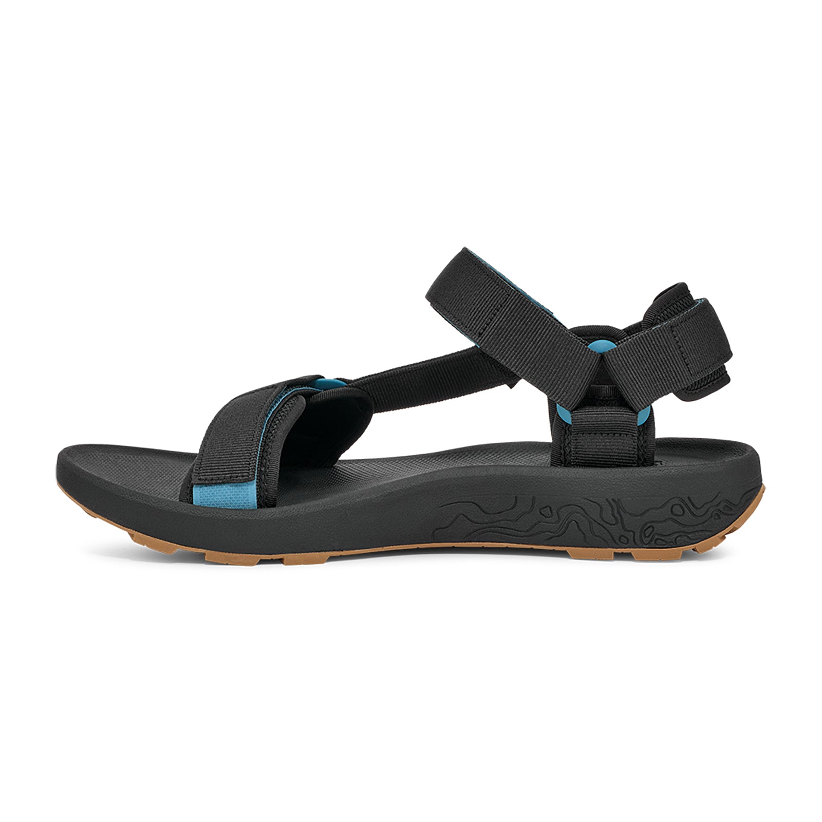 Teva Men's Hydratrek Sandal  In Caviar/ M