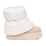 Ugg Women's Classic Mini Dipper Puffer in White/Ceramic