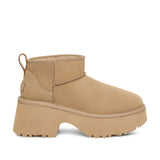 UGG Women's Classic Ultra Mini New Heights in Mustard Seed