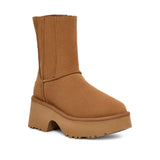 Ugg Women's Classic Twin Seam New Heights in Chestnut