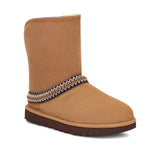 Ugg Women's Classic Short Crescent in Chestnut