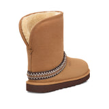 Ugg Women's Classic Short Crescent in Chestnut