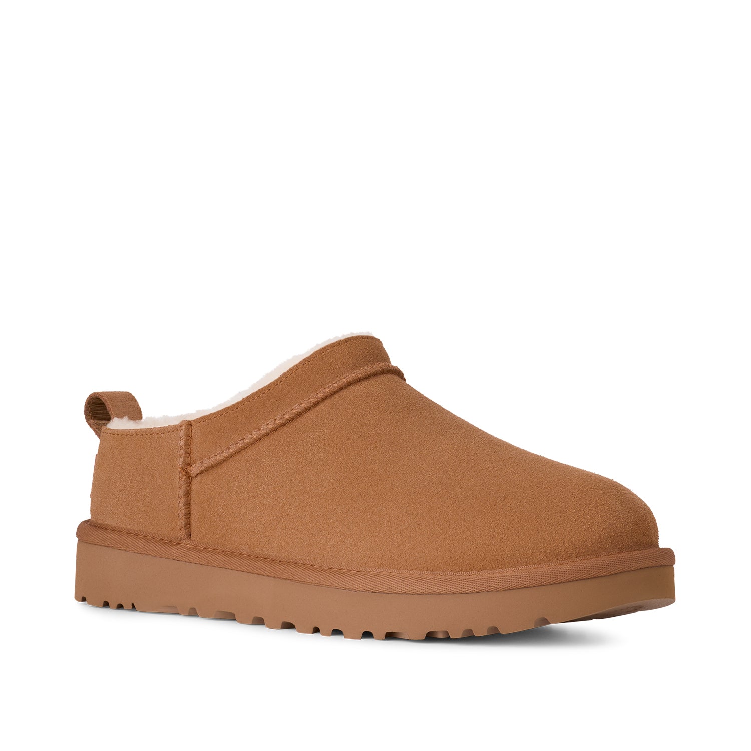 Bottes UGG Classic Micro pour femmes, couleur châtaigne